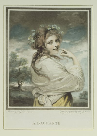 A Bachante by Joshua Reynolds